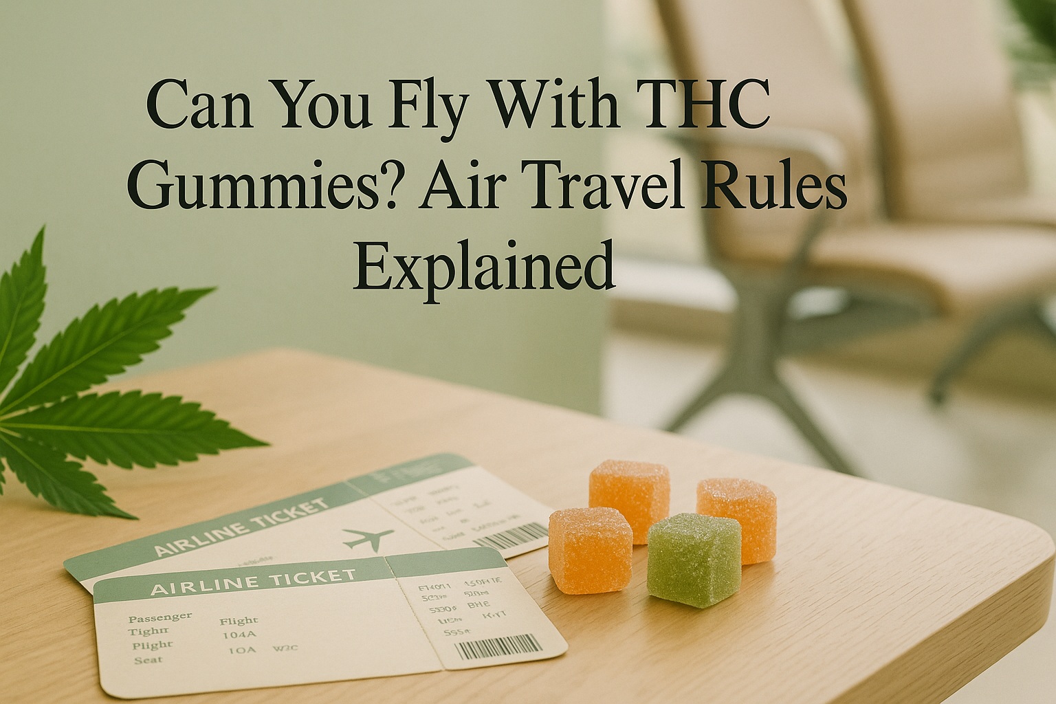 Can You Fly With THC Gummies? Air Travel Rules Explained– Higher Standard
